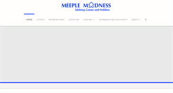 Desktop Screenshot of meeplemadness.com